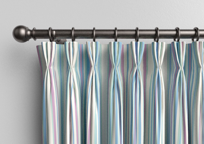 The British Stripe Co. Elizabeth, Brighton No.2 - Made to Measure Curtains - Image 11